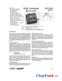 Datasheet MK200281212 manufacturer Interpoint
