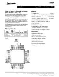 Datasheet HI5828EVAL2 manufacturer Intersil