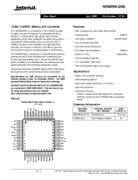 Datasheet HI5905N manufacturer Intersil