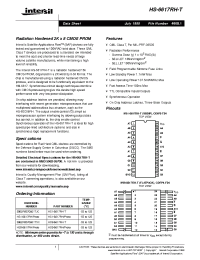 Datasheet HS1-6617RH-T manufacturer Intersil