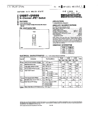 Datasheet U1899 manufacturer Intersil