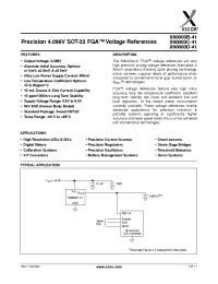Datasheet X60003DIG3-41T1 manufacturer Intersil