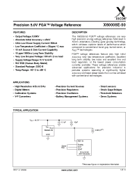 Datasheet X60008EIS8-50T1 manufacturer Intersil