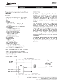 Datasheet X9530B15I-T2 manufacturer Intersil