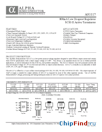 Datasheet AS1117M3-X manufacturer Int Power Sources