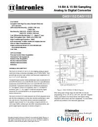 Datasheet DAS1152 manufacturer Intronics
