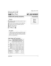 Datasheet 111MT100KB manufacturer IRF