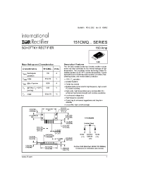 Datasheet 151CMQ035 manufacturer IRF