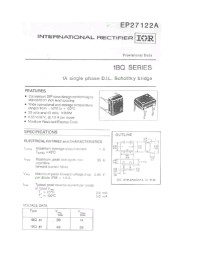 Datasheet 1BQ40 manufacturer IRF