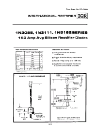 Datasheet 1N3087 manufacturer IRF
