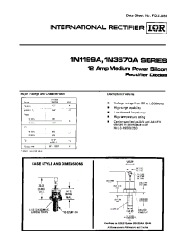 Datasheet 1N3670A manufacturer IRF