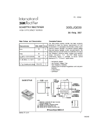 Datasheet 30SLJQ030 manufacturer IRF