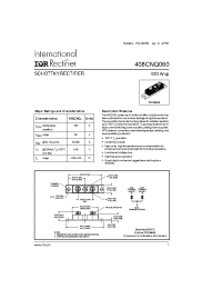 Datasheet 408CNQ060 manufacturer IRF