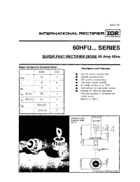 Datasheet 60HFU manufacturer IRF