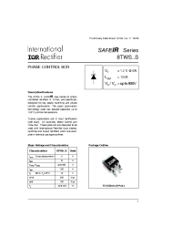 Datasheet 8TWS04S manufacturer IRF