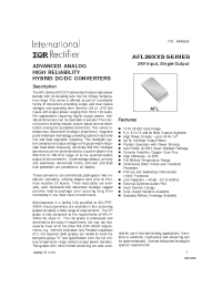 Datasheet AFL2812S manufacturer IRF