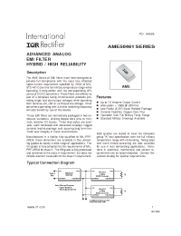 Datasheet AME270461Z-HB manufacturer IRF