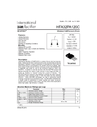 Datasheet HFB32PA120C manufacturer IRF