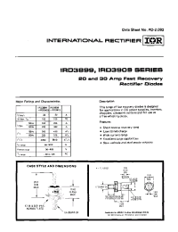 Datasheet IRD3901 manufacturer IRF