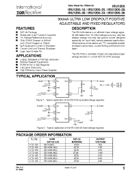 Datasheet IRU1205-25CD manufacturer IRF