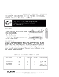 Datasheet OM100L60CMIS manufacturer IRF