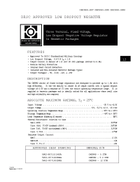 Datasheet OM2990-5.2STM manufacturer IRF