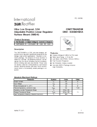 Datasheet OM7764ASM manufacturer IRF