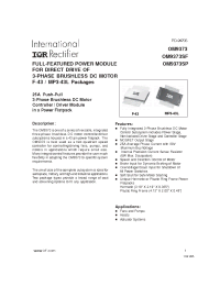 Datasheet OM9373SP manufacturer IRF