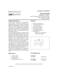 Datasheet PVD3354N manufacturer IRF