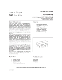 Datasheet PVR3301N manufacturer IRF