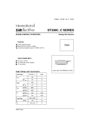 Datasheet ST330C04C0L manufacturer IRF