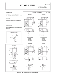 Datasheet RT1N431M manufacturer Isahaya