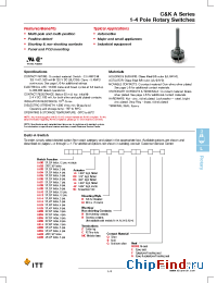 Datasheet A10215RNZQ manufacturer ITT