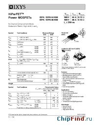 Datasheet 48N50S manufacturer IXYS