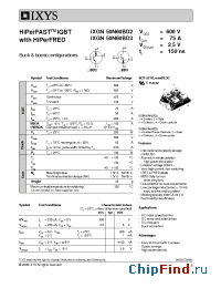 Datasheet 50N60BD manufacturer IXYS