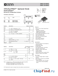 Datasheet DSEC29-06AC manufacturer IXYS