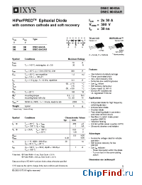 Datasheet DSEC30-06A manufacturer IXYS