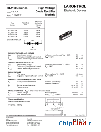 Datasheet HTZ160C14K manufacturer IXYS