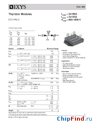 Datasheet VCC105-12IO7 manufacturer IXYS