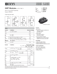 Datasheet VDI50-06P1 manufacturer IXYS