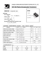 Datasheet 2SD2150 manufacturer Jiangsu