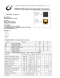 Datasheet S9014M manufacturer Jiangsu