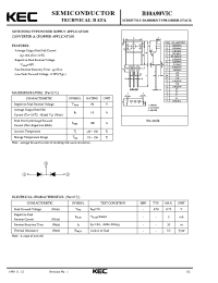 Datasheet B10A90VIC manufacturer KEC