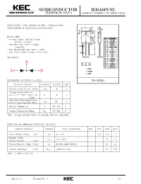 Datasheet B30A60VNC manufacturer KEC