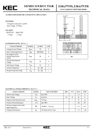 Datasheet E30A37VPR manufacturer KEC