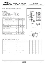 Datasheet KDS226 manufacturer KEC