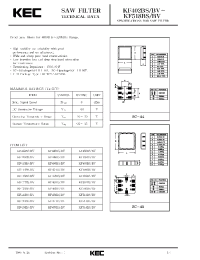 Datasheet KF402BV manufacturer KEC