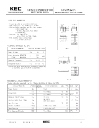 Datasheet KIA6225P manufacturer KEC