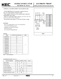 Datasheet KIA78D05 manufacturer KEC