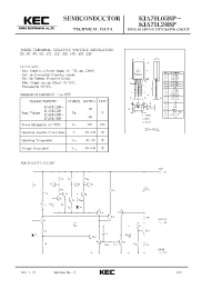 Datasheet KIA79L06BP manufacturer KEC